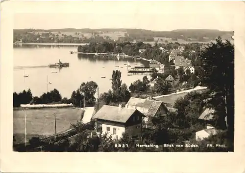 Herrsching am Ammersee, Blick von Süden -546594