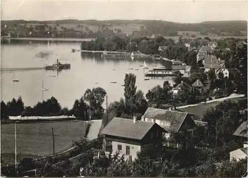 Herrsching am Ammersee, Blick in die Herrschinger Bucht -546588