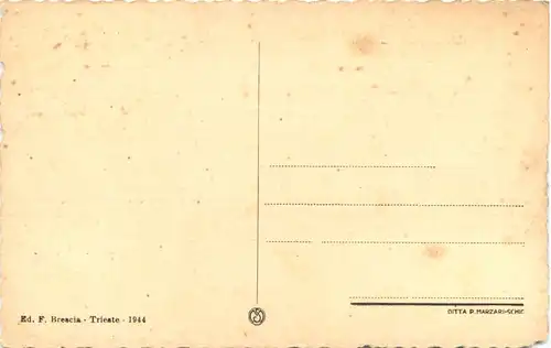 Trieste - Colle di Montuzza e fontana -675366