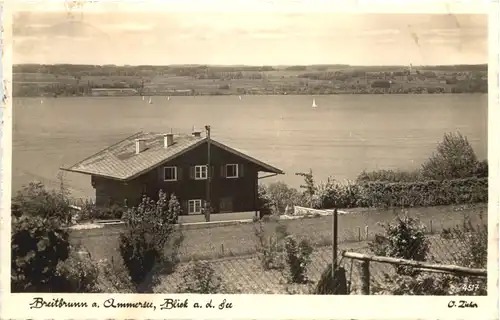 Herrsching am Ammersee, Breitbrunn, Blick auf die See -546828