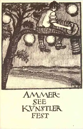 Ammersee Künstler Fest 1921 -675504