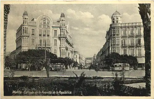 Melilla - Entrada de la Avenida de la Republica -675440