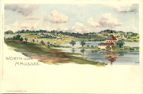 Wörth oder Maussee - Litho -676240