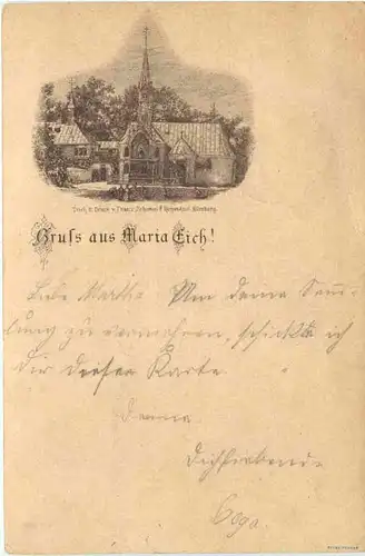 Gruss aus Maria Eich 1897 - Planegg -676032