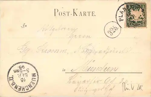 Gruss aus Maria Eich 1896 - Planegg -676030