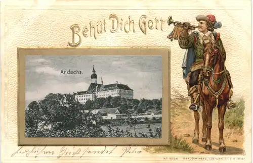 Kloster Andechs - Litho -676640