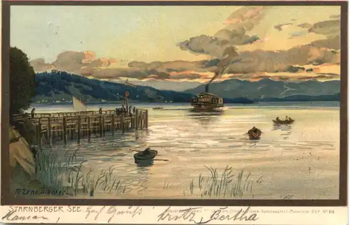 Starnberger See - Litho -676488