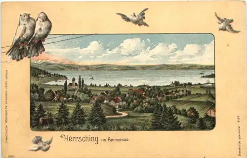 Herrsching am Ammersee - Litho -677000