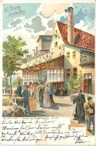 Gruss aus Andechs - Litho -676610