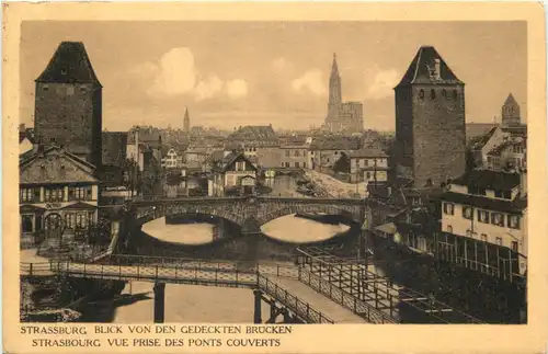 Strassburg - Gedeckte Brücke -677144