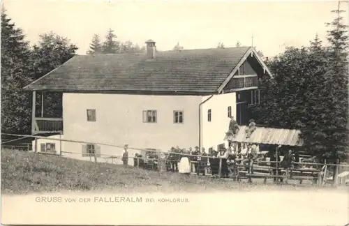 Gruss von der Falleralm bei Kohlgrub -677284