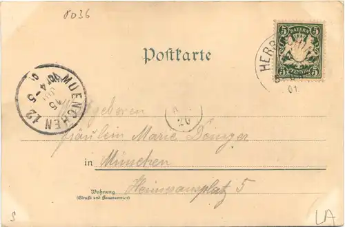 Hersching am Ammersee - Litho -676962