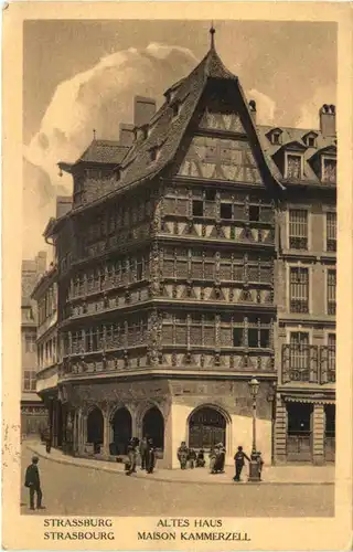 Strassburg - Altes Haus -677146