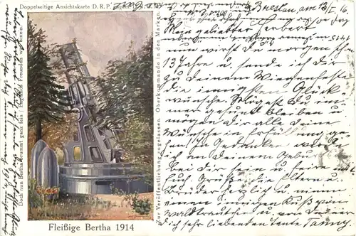 WW1 Fleissige Bertha - Faule Grete -677296