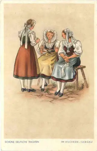 Deutsche Trachten - Jeschken Isergau -677900