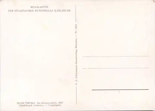 Künstler Ak Hans Thoma -677470