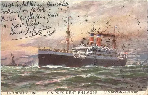 Dampfer SS President Fillmore -677550
