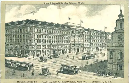 Wien - Kaufhaus Herzmansky -677884