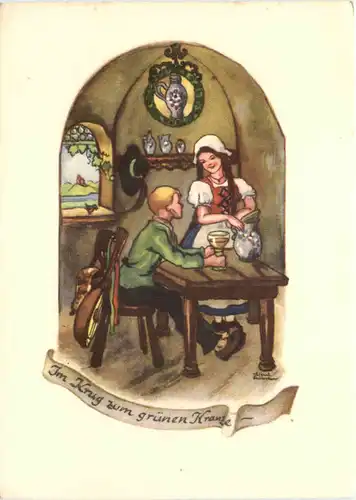 Im Krug zum grünen Kranze -677394