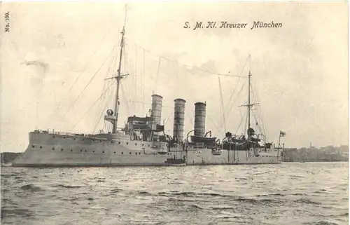 SMS Kl. Kreuzer München -677710