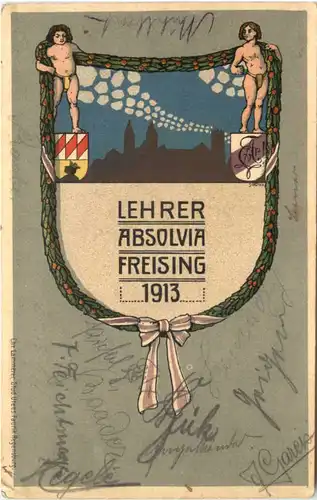 Freising - Lehrer Absolvia 1913 -678200