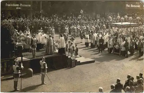 München - Fronleichnams Prozession 1914 -677502