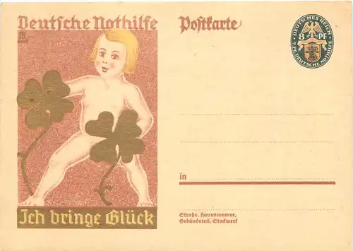 Deutsche Nothilfe - Ganzsache -678098
