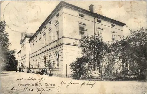 Konstantinsbad i. Böhmen Kurhaus -677890