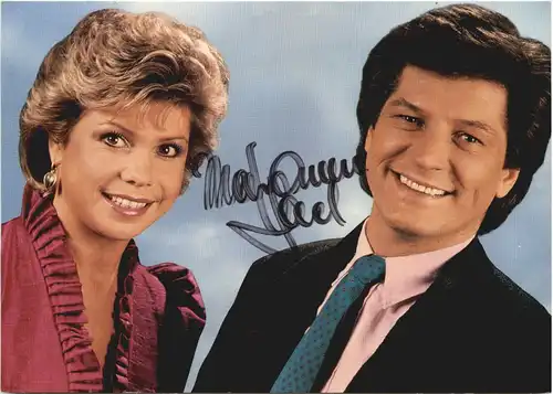 Marianne und Michael mit Autogramm -677694