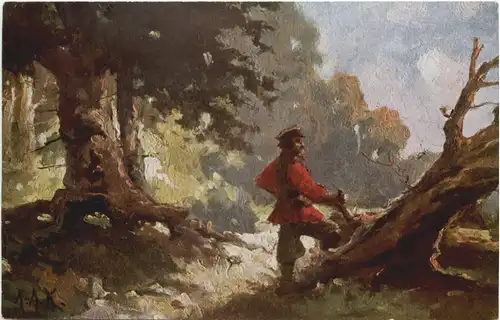 Künstler Ak Echt russische Landschaften -678138