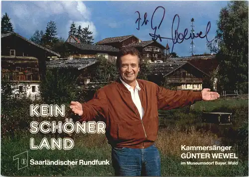 Günter Wewel mit Autogramm -677774