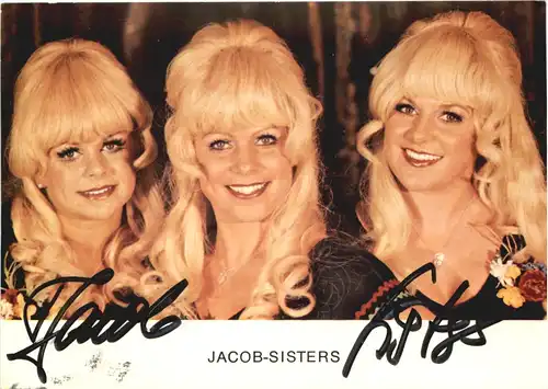 Jacob Sisters mit Autogramm -677782