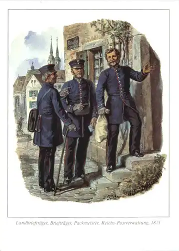 Postbote - Briefträger -677956