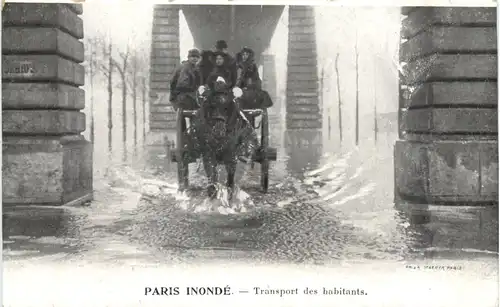 Paris Inonde - Transport des habitants -678196