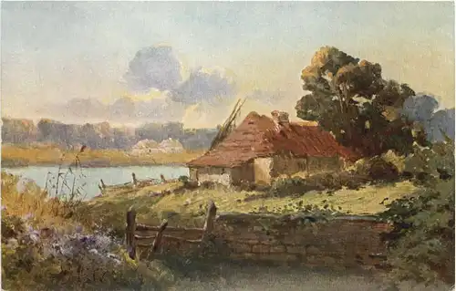 Künstler Ak Echt russische Landschaften -678162