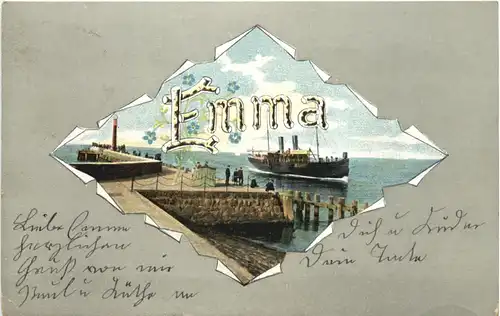 Namen auf Karte - Emma -678330