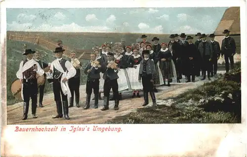 Bauernhochzeit in Iglau -678390