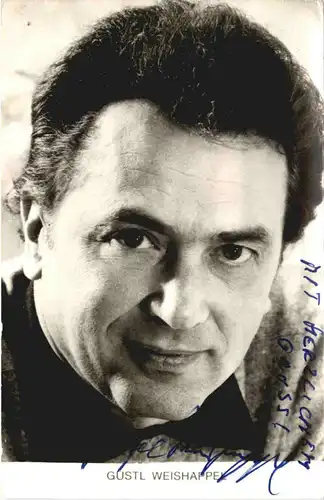 Gustl Weishappel mit autogramm -678440