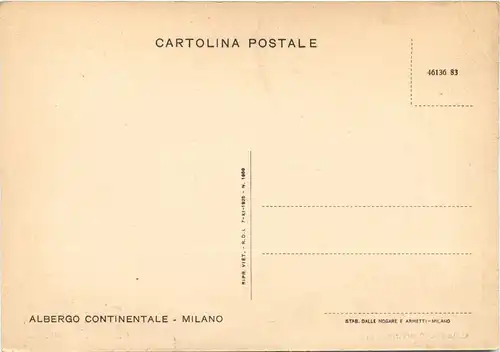 Milano - Albergo Continentale -678728