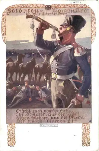 Soldaten Morgenlied von Schenkendorf -678834