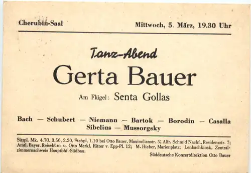 München - Tanz Abend Gerta Bauer -678692