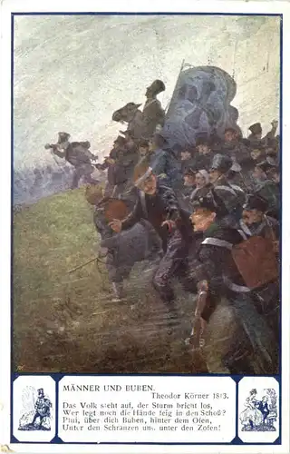 Theodor Körner 1813 - Männer und Buben -678776