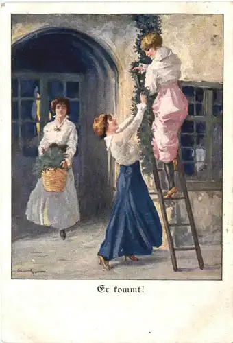 Er kommt - Feldpost 8. Bayr. Feldart. Regiment -678980