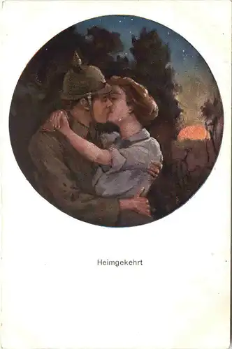 Heimgekehrt - Feldpost 8. Bayr. Feldart. Regiment -678982