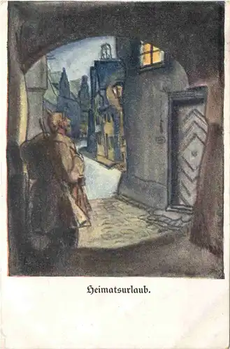 Heimaturlaub - Feldpost 8. Bayr. Feldart. Regiment -678978