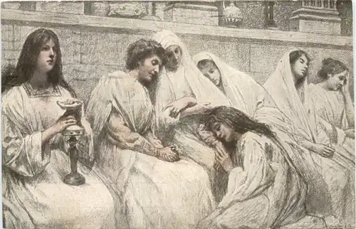 Künstler Ak Eugen Burnand -679048