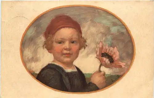Künstler Ak Zumbusch - Bayrischer Blumentag 1913 -679026