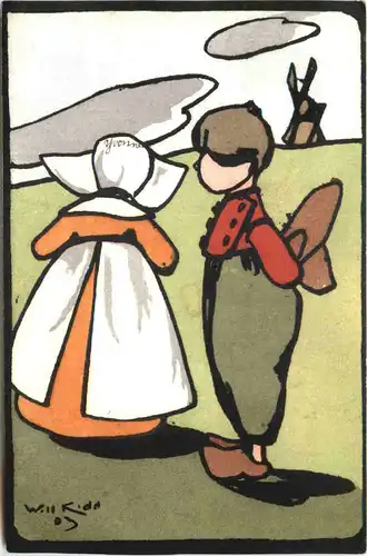 Künstler Ak Will Kid -679066