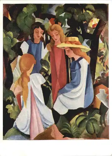 Künstler Ak - August Macke -679100