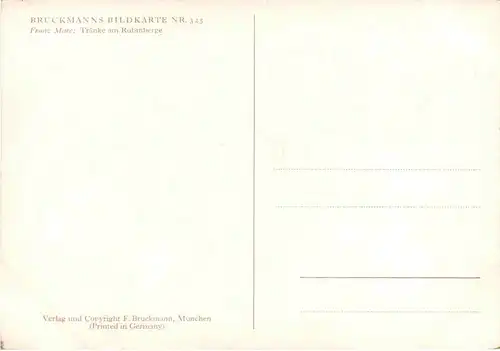 Künstler Ak Franz Marc -679130